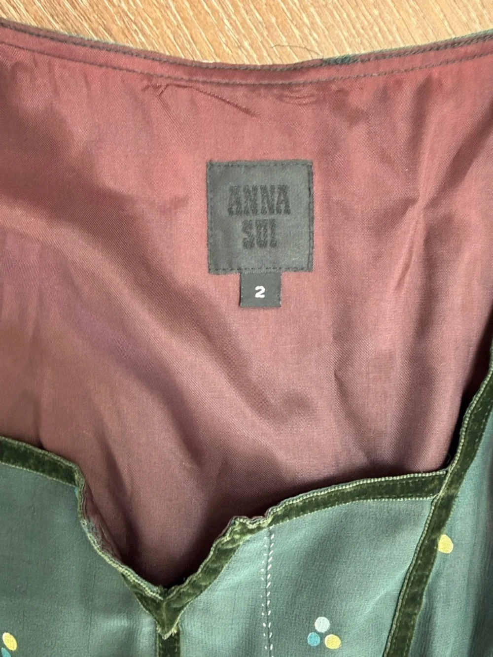 Vintage Y2K 2002 fall runway Anna Sui festival dress - Picture 3 of 12